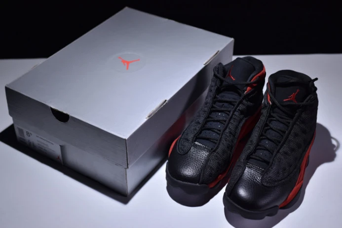 SmartChoice air jordan 13 retro“bred” black  red 414571- 1178