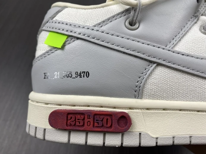 SmartChoice ofw x dunk low “25 of 50” dm1602- 3186