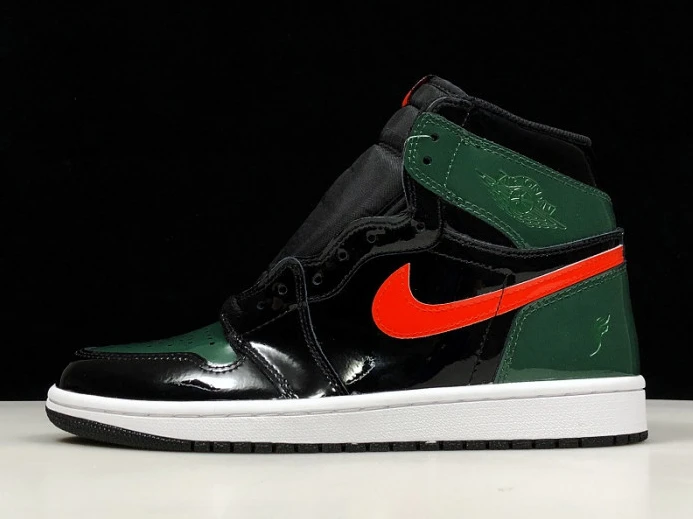 SoleFly x Air Jordan 1 Retro High OG Black Team Orange-Fir AV3905- WellDesigned 890