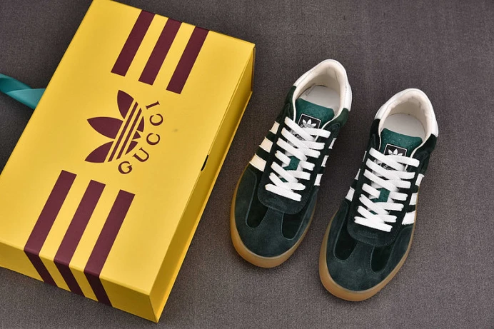 SportInspired Adidas x Gucci Gazelle Sneaker Green 2874