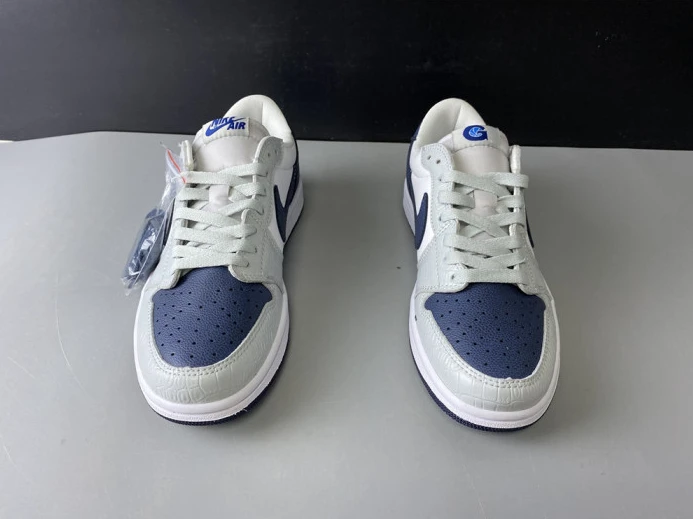 SportInspired Air Jordan 1 Grey Navy Blue CW8576- 851