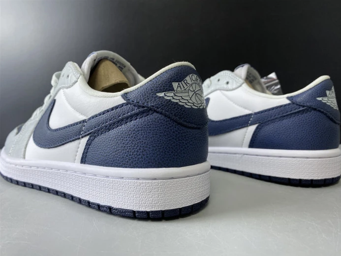SportInspired Air Jordan 1 Grey Navy Blue CW8576- 851