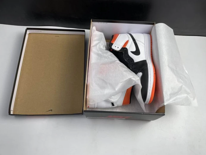 SportInspired Air Jordan 1 Retro High Electro Orange 555088- 823