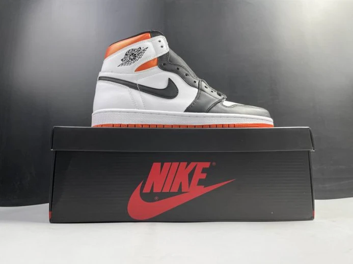 SportInspired Air Jordan 1 Retro High Electro Orange 555088- 823