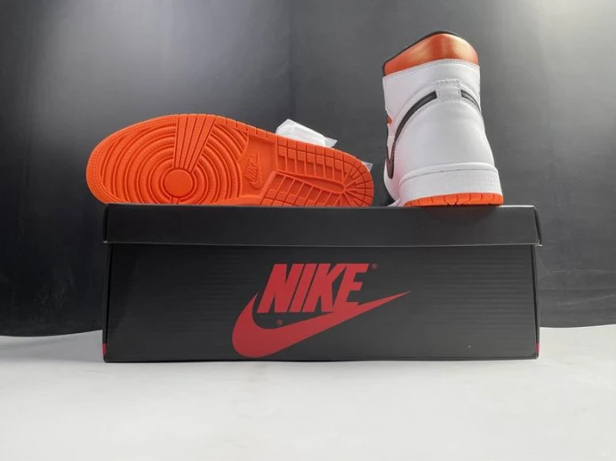 SportInspired Air Jordan 1 Retro High Electro Orange 555088- 823