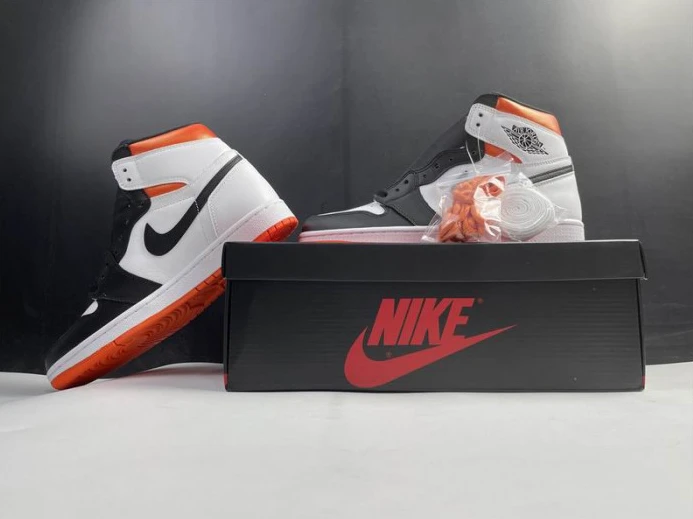 SportInspired Air Jordan 1 Retro High Electro Orange 555088- 823