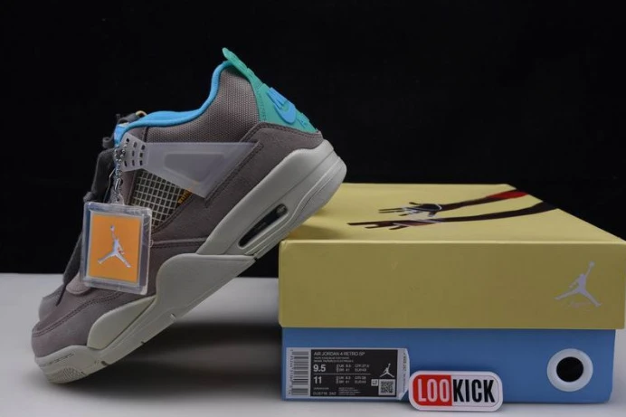 SportInspired Air Jordan 4 Retro SP 30th Anniversary Union Taupe Haze DJ5718- 1018