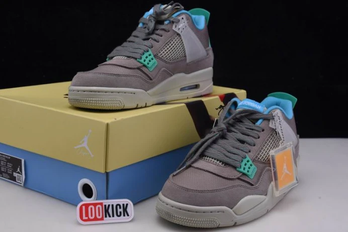 SportInspired Air Jordan 4 Retro SP 30th Anniversary Union Taupe Haze DJ5718- 1018