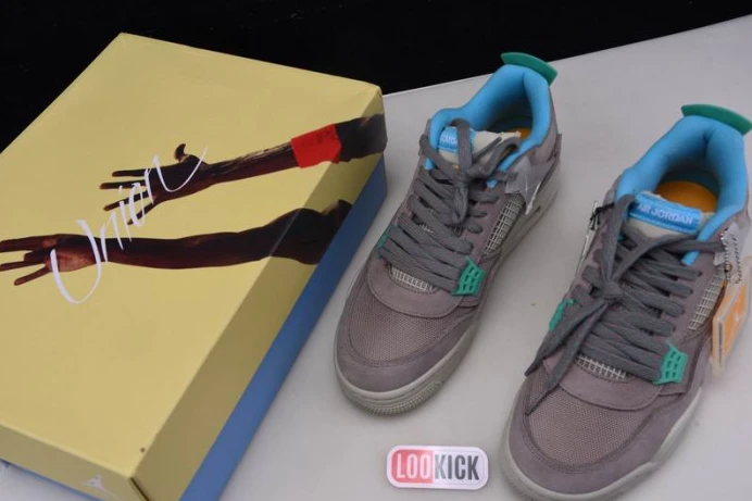 SportInspired Air Jordan 4 Retro SP 30th Anniversary Union Taupe Haze DJ5718- 1018