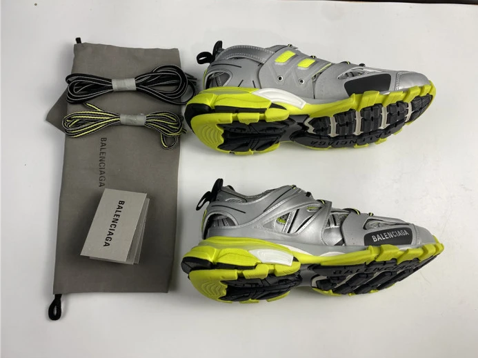 SportInspired BLCG TRACK TRAINER GREY AND YELLOW 542023 W1GC1 2593