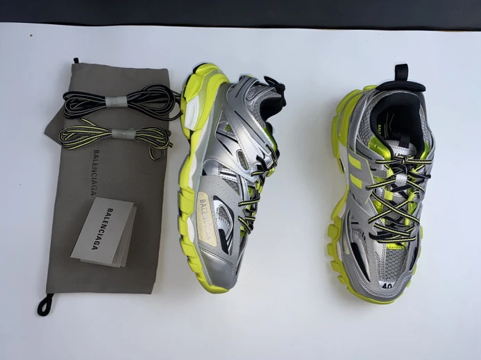 SportInspired BLCG TRACK TRAINER GREY AND YELLOW 542023 W1GC1 2593