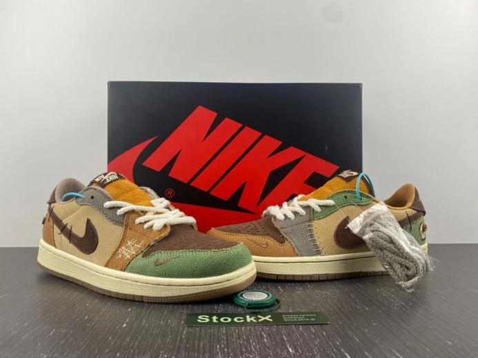 SportInspired Jordan 1 Retro Low OG Zion Williamson Voodoo DZ7292- 769
