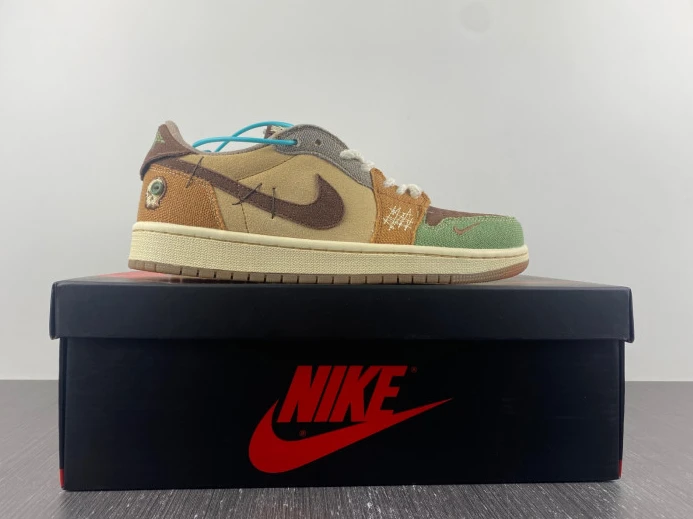 SportInspired Jordan 1 Retro Low OG Zion Williamson Voodoo DZ7292- 769