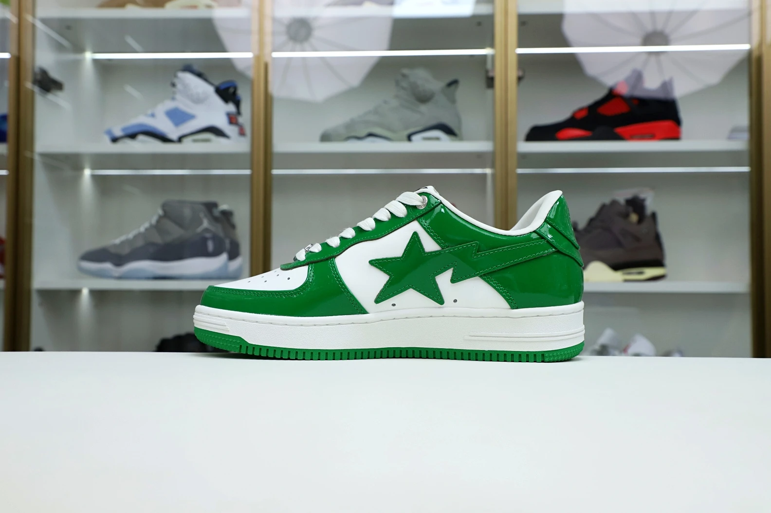 SportInspired Kimikick BAPE BAPESTA 'GREEN' 2789