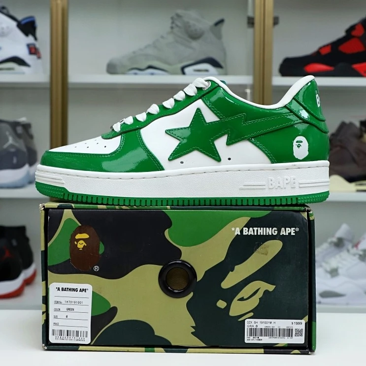 SportInspired Kimikick BAPE BAPESTA 'GREEN' 2789