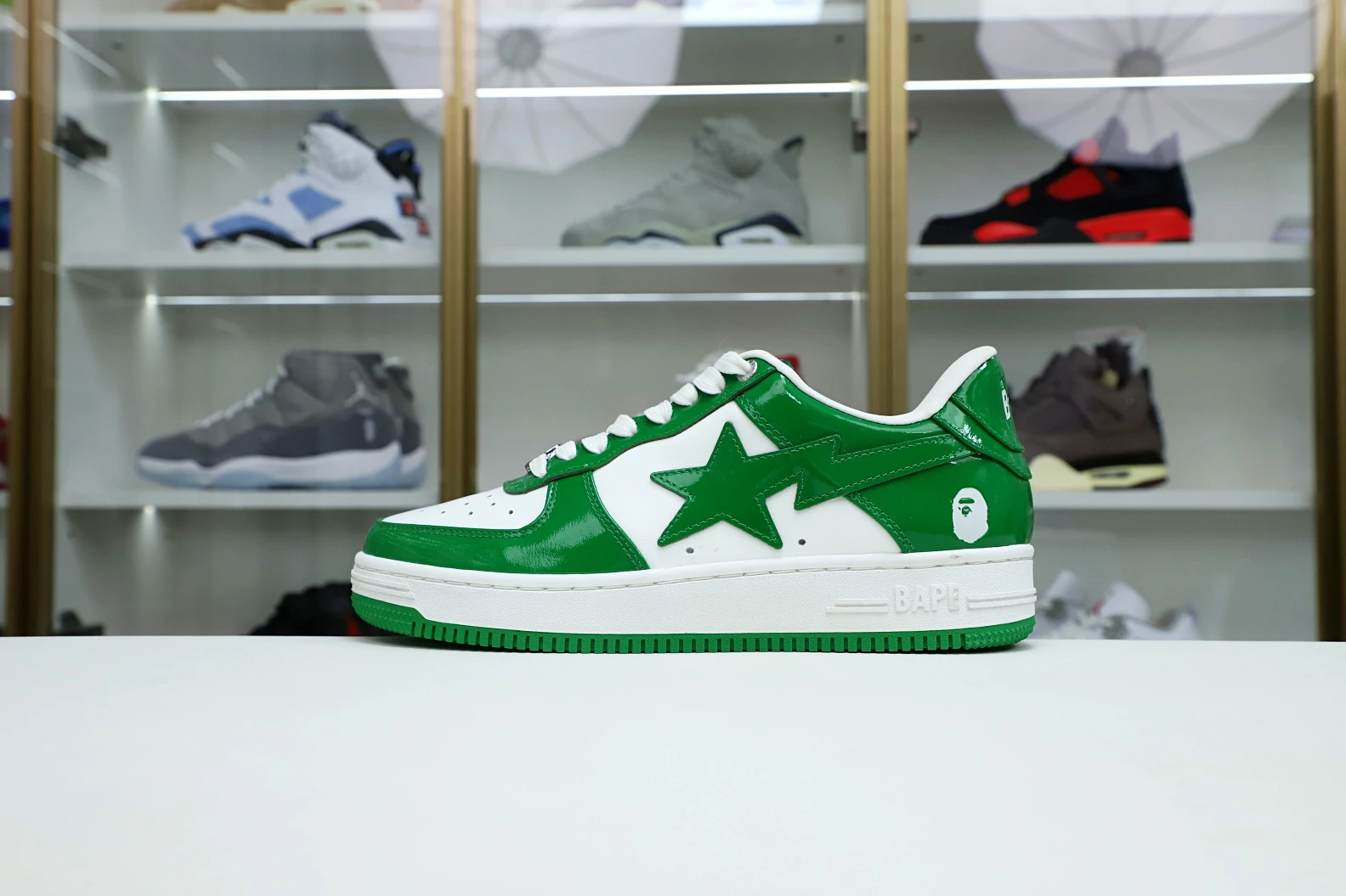 SportInspired Kimikick BAPE BAPESTA 'GREEN' 2789