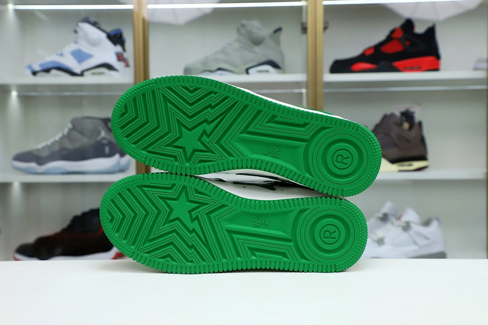 SportInspired Kimikick BAPE BAPESTA 'GREEN' 2789