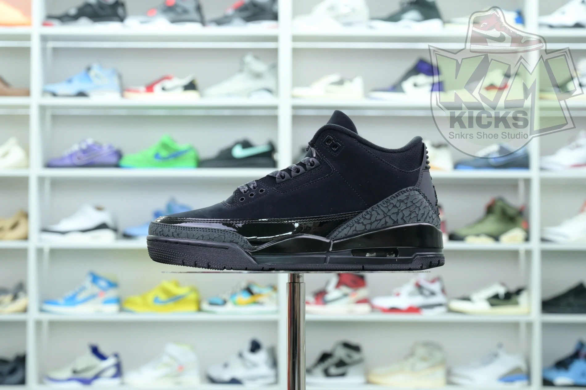 SportInspired Kimikick Jordan Air Jordan3“Black Cat” 1840