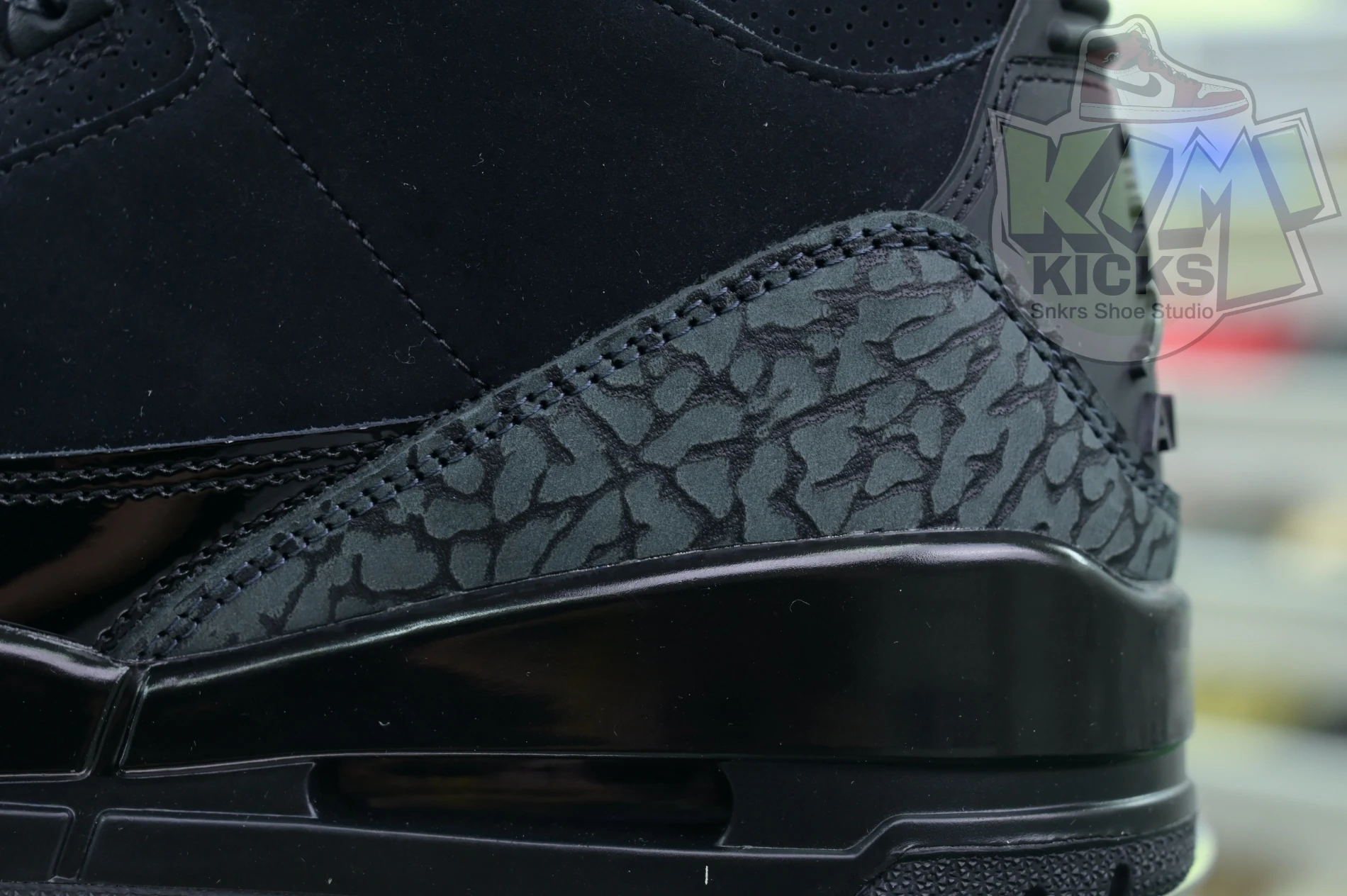 SportInspired Kimikick Jordan Air Jordan3“Black Cat” 1840