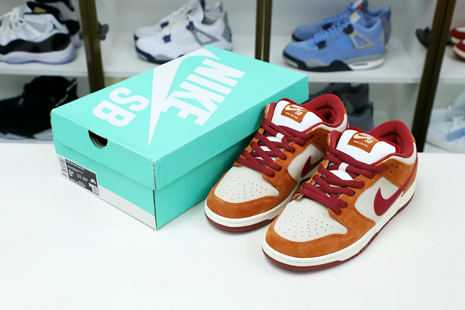 SportInspired Kimikick NIKE SB DUNK LOW PRO DARK RUSSET CEDAR 2969