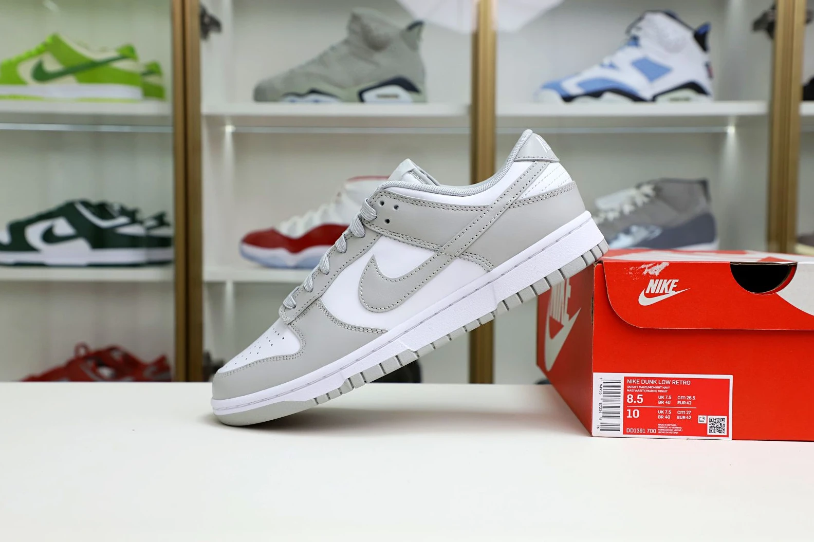 SportInspired Kimikick Nike Dunk Low Retro  Grey Fog 3531