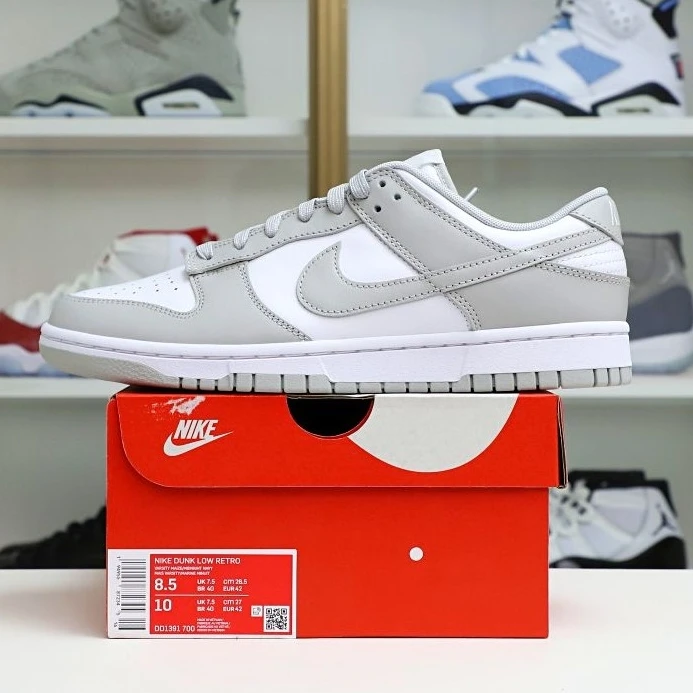 SportInspired Kimikick Nike Dunk Low Retro  Grey Fog 3531