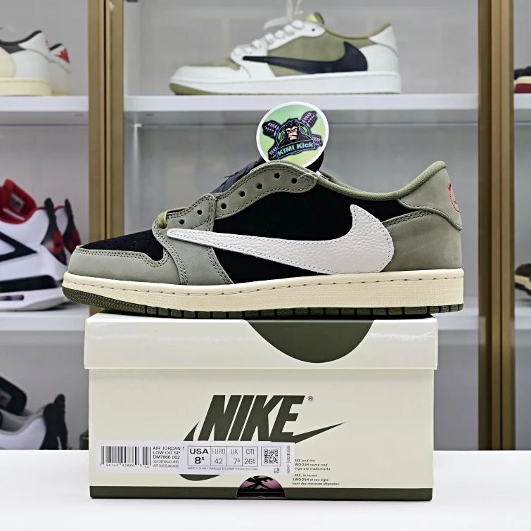 SportInspired Kimikick Travis Scott x Jordan Air Jordan 1 Low OG 7. 1867