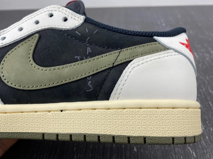 SportInspired Travis Scott x Air Jordan 1 Low OG WMNS Olive DZ4137- 779