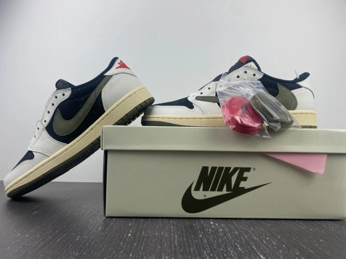 SportInspired Travis Scott x Air Jordan 1 Low OG WMNS Olive DZ4137- 779