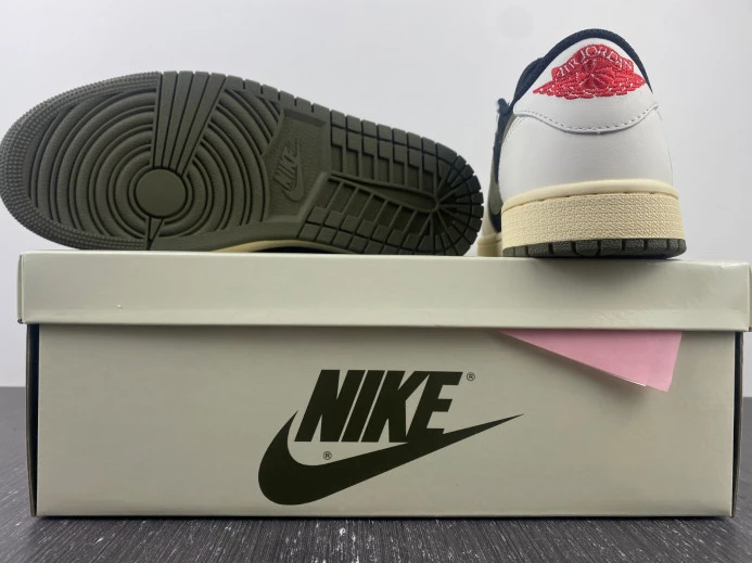 SportInspired Travis Scott x Air Jordan 1 Low OG WMNS Olive DZ4137- 779