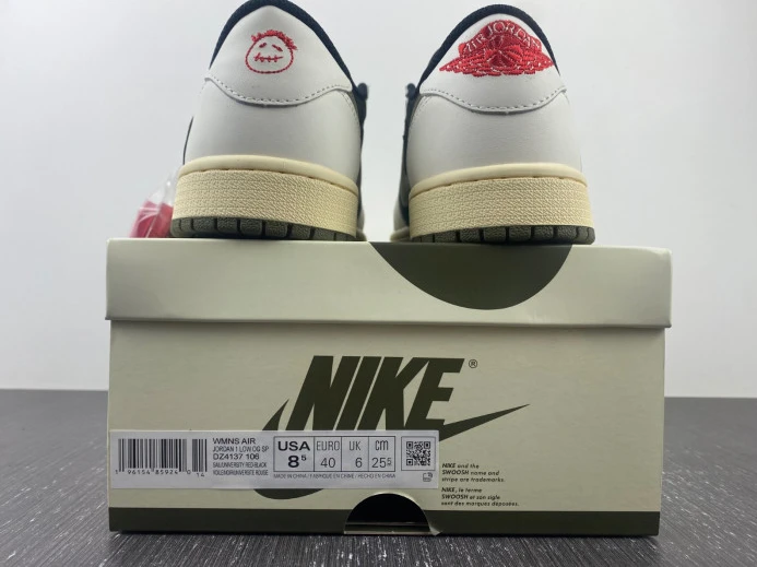 SportInspired Travis Scott x Air Jordan 1 Low OG WMNS Olive DZ4137- 779