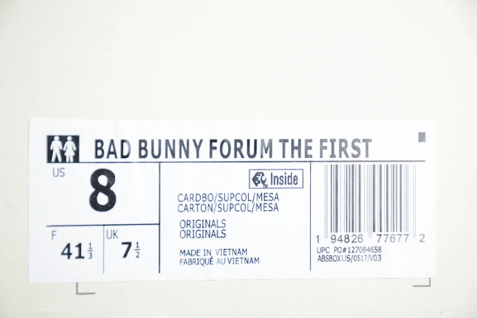 SportInspired ad*s forum buckle low bad bunny blue tint gy 98