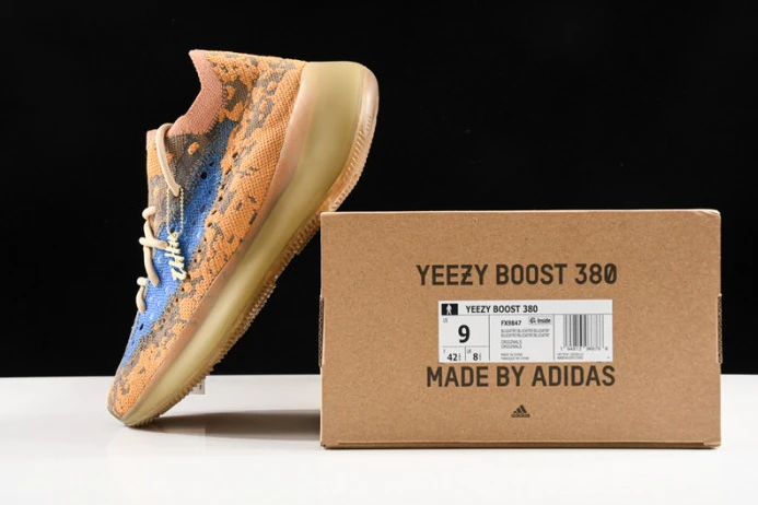 SportInspired ad*s yeezy boost 380 “blue oat reflective” fy 144