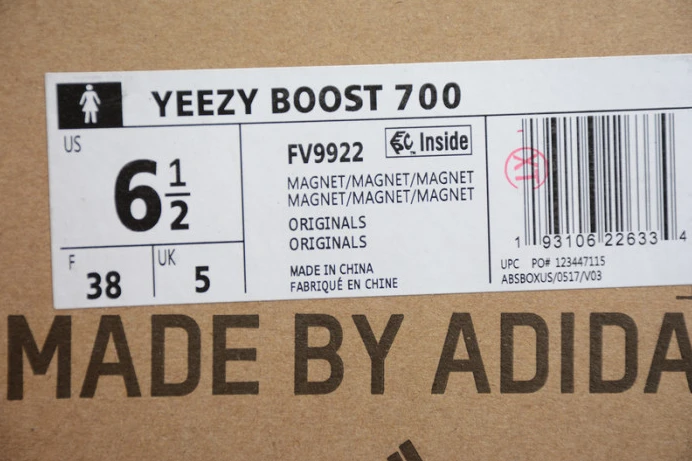 SportInspired ad*s yeezy boost 700 ''magnet'' fv 264