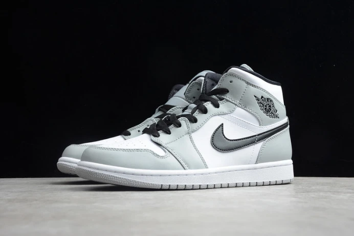SportInspired air jordan 1 mid light smoke grey 554724- 1665