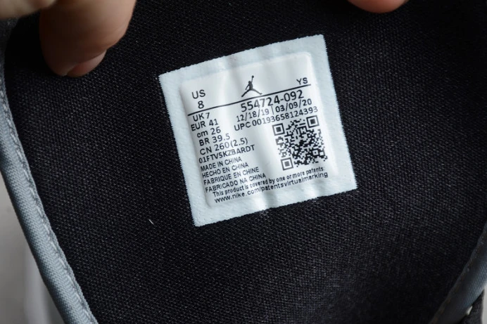 SportInspired air jordan 1 mid light smoke grey 554724- 1665