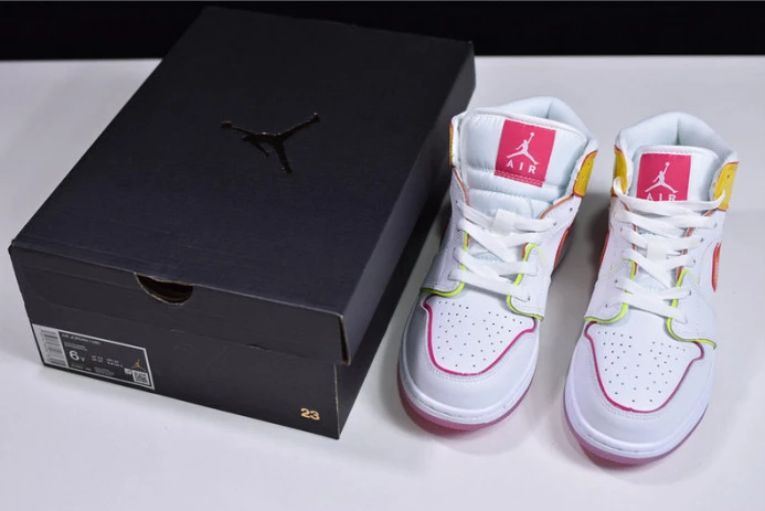 SportInspired air jordan 1 mid se gs ''edge glow'' cv4611- 1248