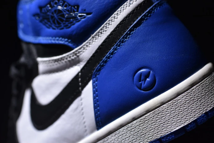 SportInspired air jordan 1 retro “fragment” black sport royal-white mens 716371- 1346