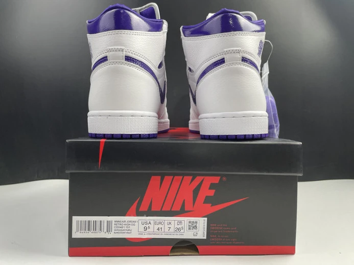 SportInspired air jordan 1 wmns “court purple” cd0461- 1221