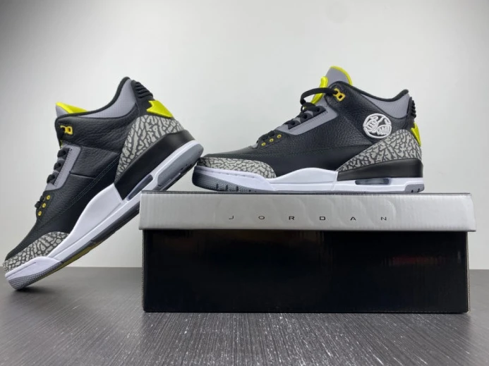 SportInspired air jordan 3 retro oregon ducks pit crew black ho11-mnjdls- 1774