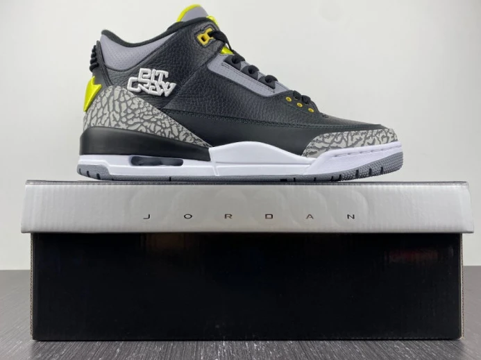 SportInspired air jordan 3 retro oregon ducks pit crew black ho11-mnjdls- 1774