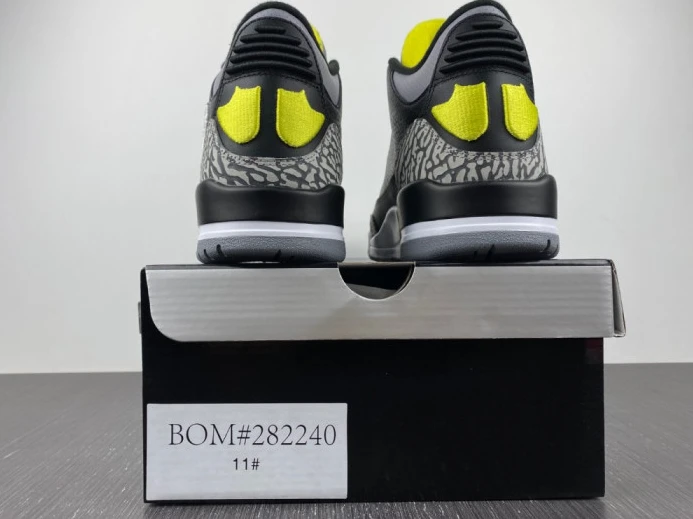 SportInspired air jordan 3 retro oregon ducks pit crew black ho11-mnjdls- 1774