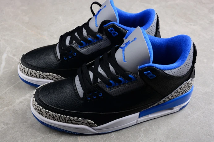 SportInspired air jordan 3 retro sport blue 136064- 1530