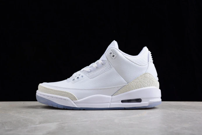 SportInspired air jordan 3 retro triple white 136064- 1196