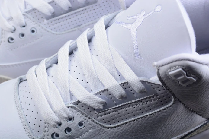 SportInspired air jordan 3 retro triple white 136064- 1196