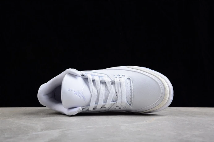 SportInspired air jordan 3 retro triple white 136064- 1196