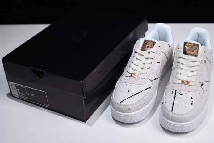 SportInspired nike air force 1 low lx "phantom snakeskin" 898889- 3016