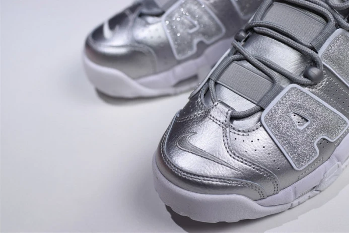 SportInspired nike air more uptempo metallic silver 917593- 3350