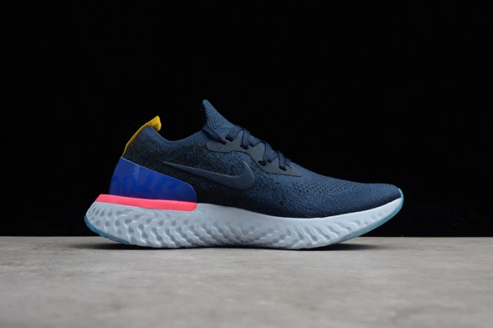 SportInspired nike epic react flyknit blue aq0067- 3313