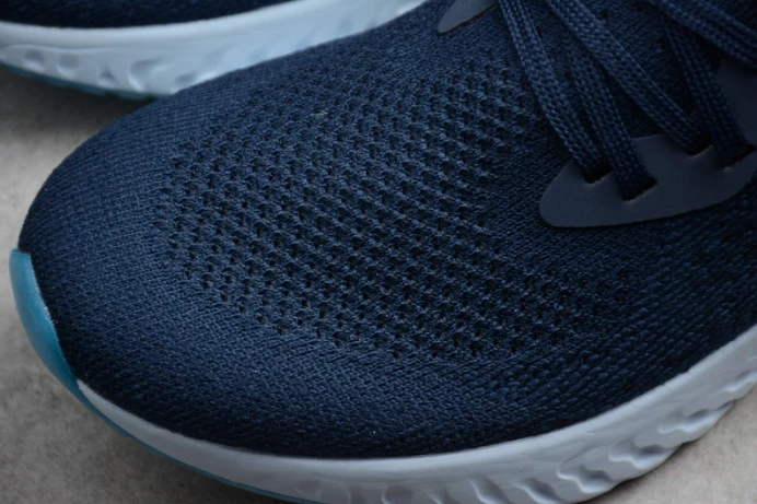 SportInspired nike epic react flyknit blue aq0067- 3313